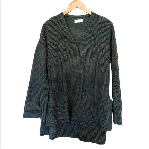 Velvet by Graham and Spencer V Neck Sweater. - Picture 2 of 4